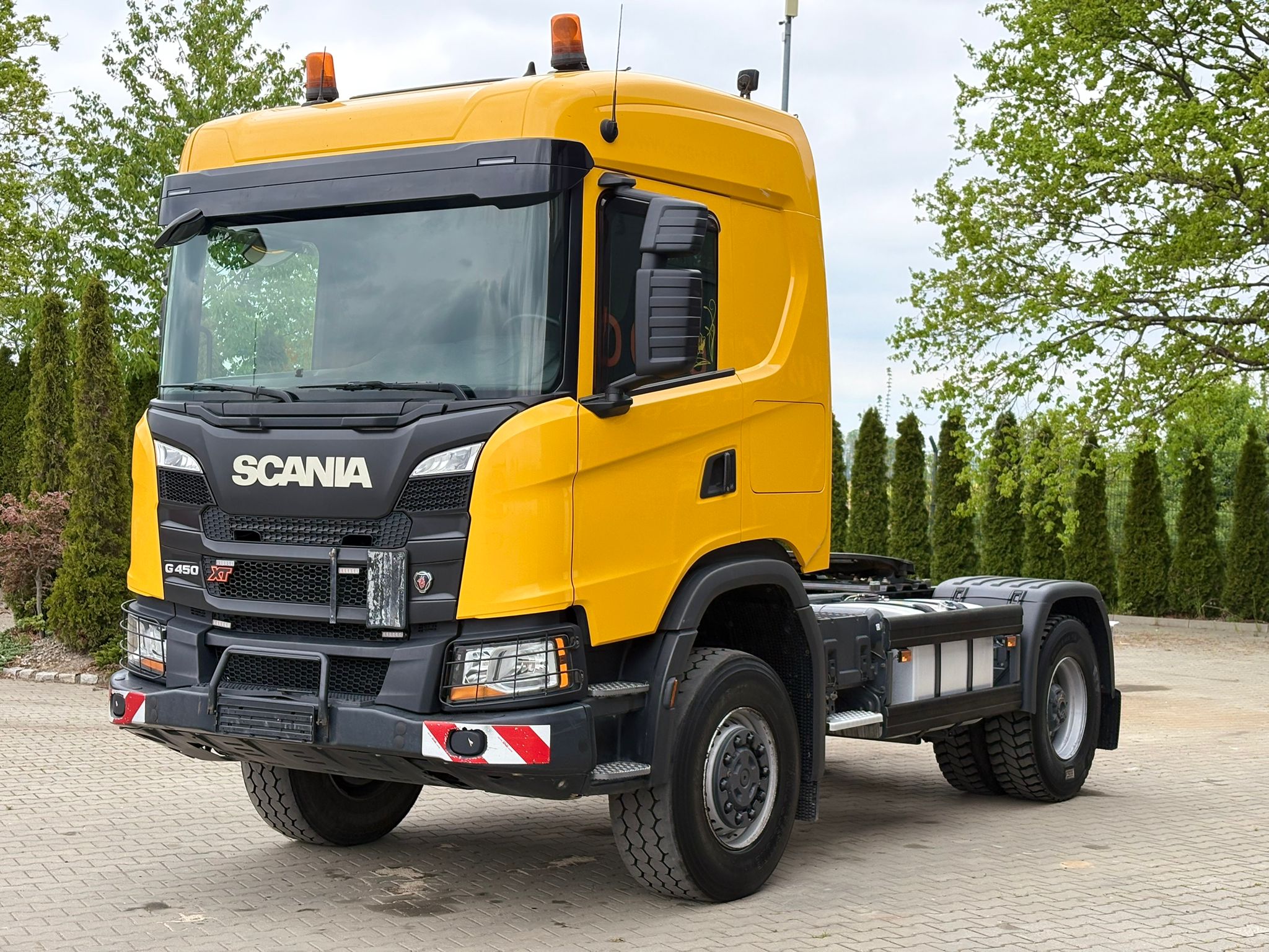 SCANIA G450 XT 4x4 EURO6|CIĄGNIK SIODŁOWY Z HYDRAULIKĄ WYWROTU